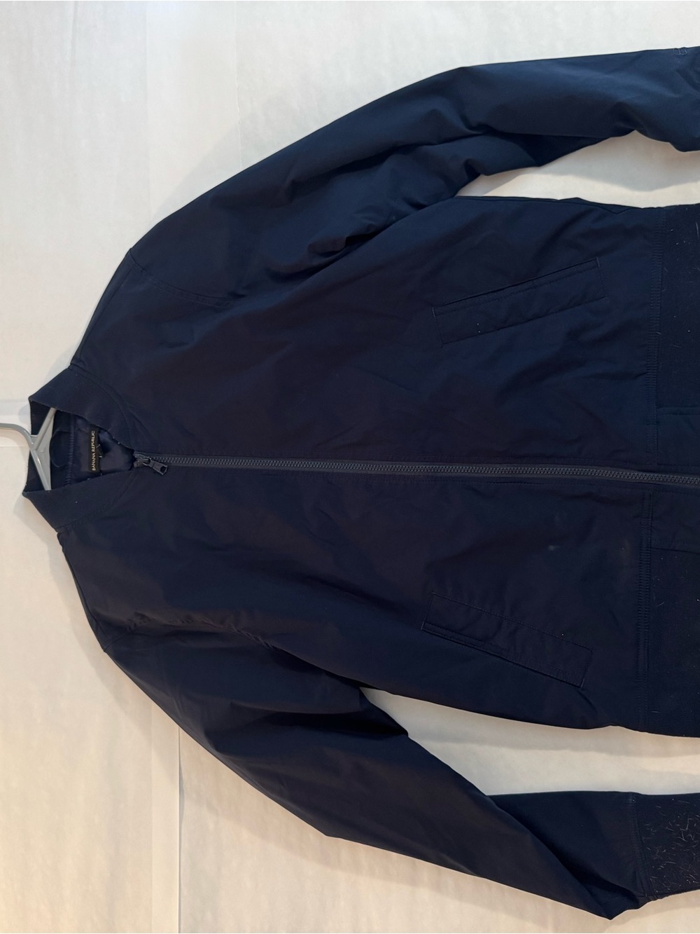 Banana Republic Dark Navy Lightweight Bomber Jacket